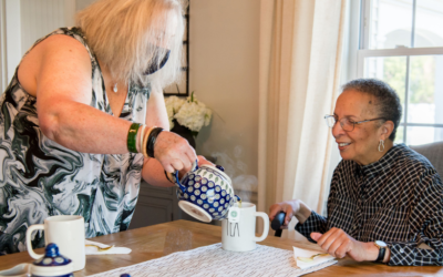 Teatime! A Soothing Sip with Seniors Helping Seniors
